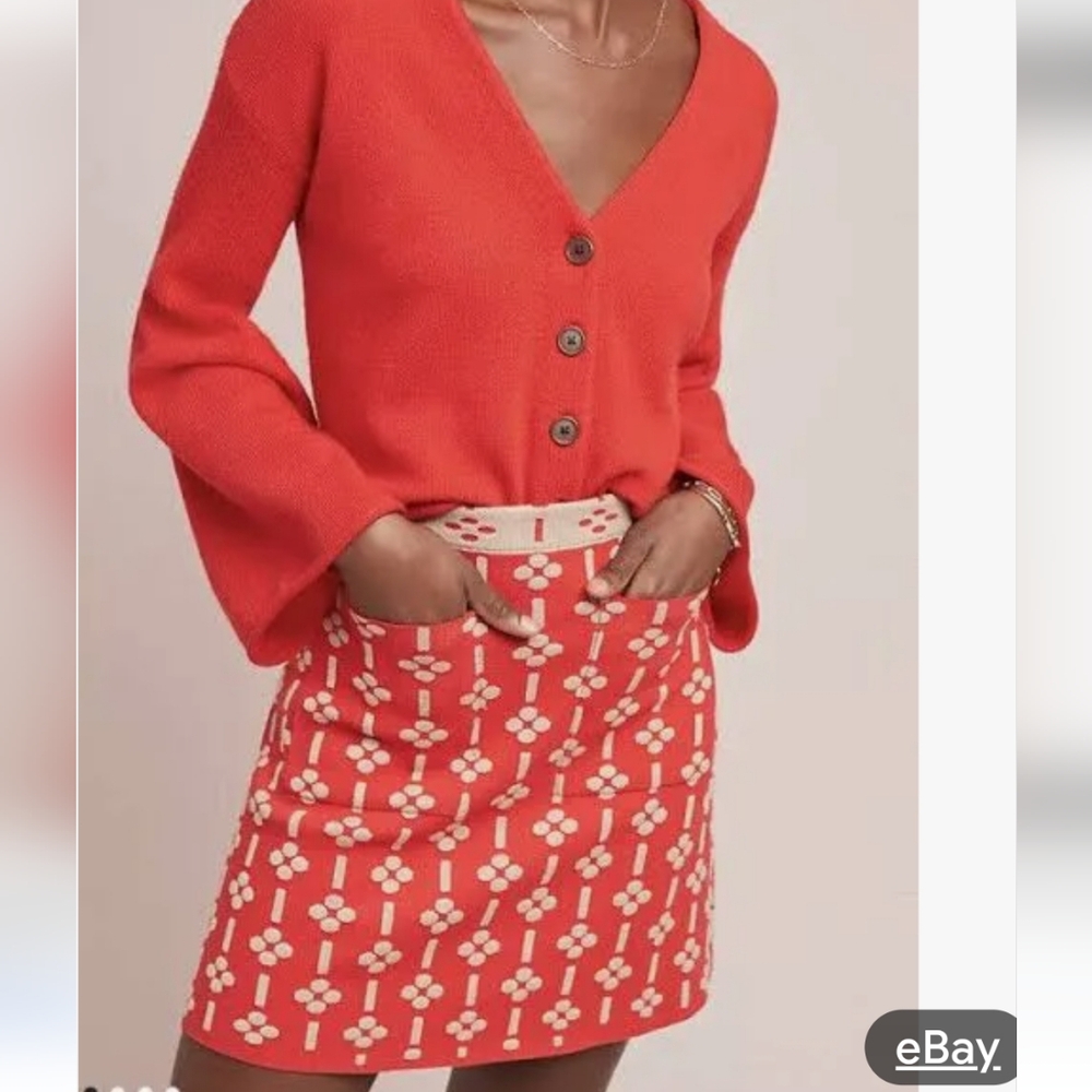 Anthropologie Maeve Mini Skirt